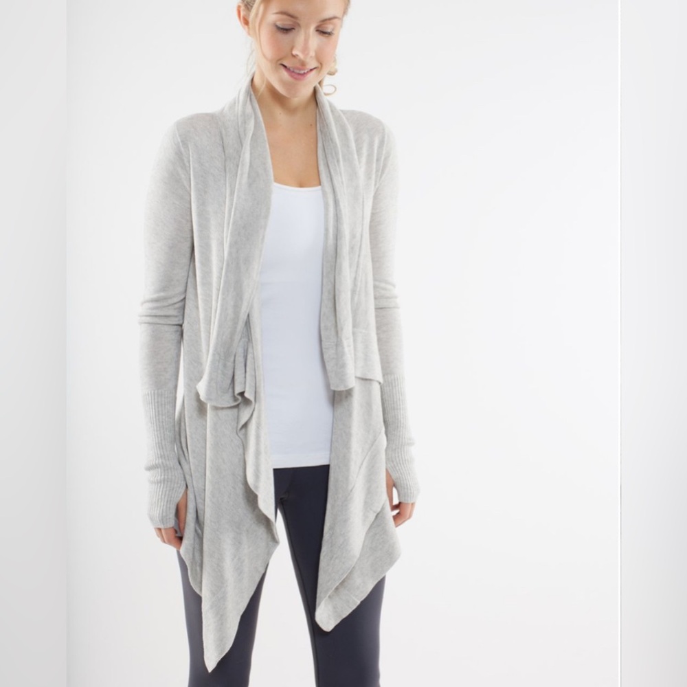 Lululemon Live Healthy Wrap - Heathered Sand Dune - Size 6